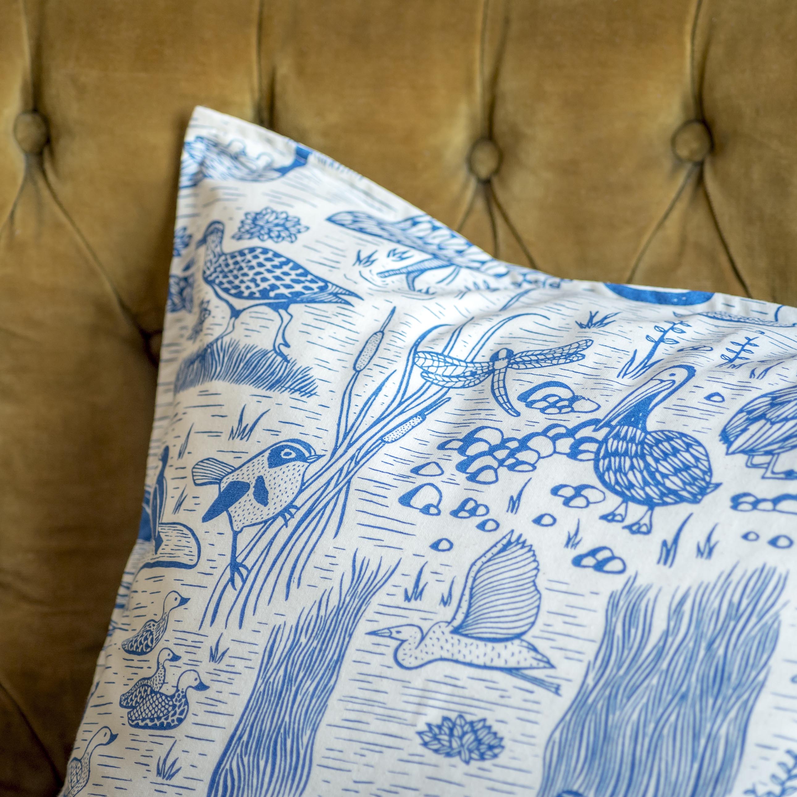 Funda de Cojín / Humedal - Creado en Chile