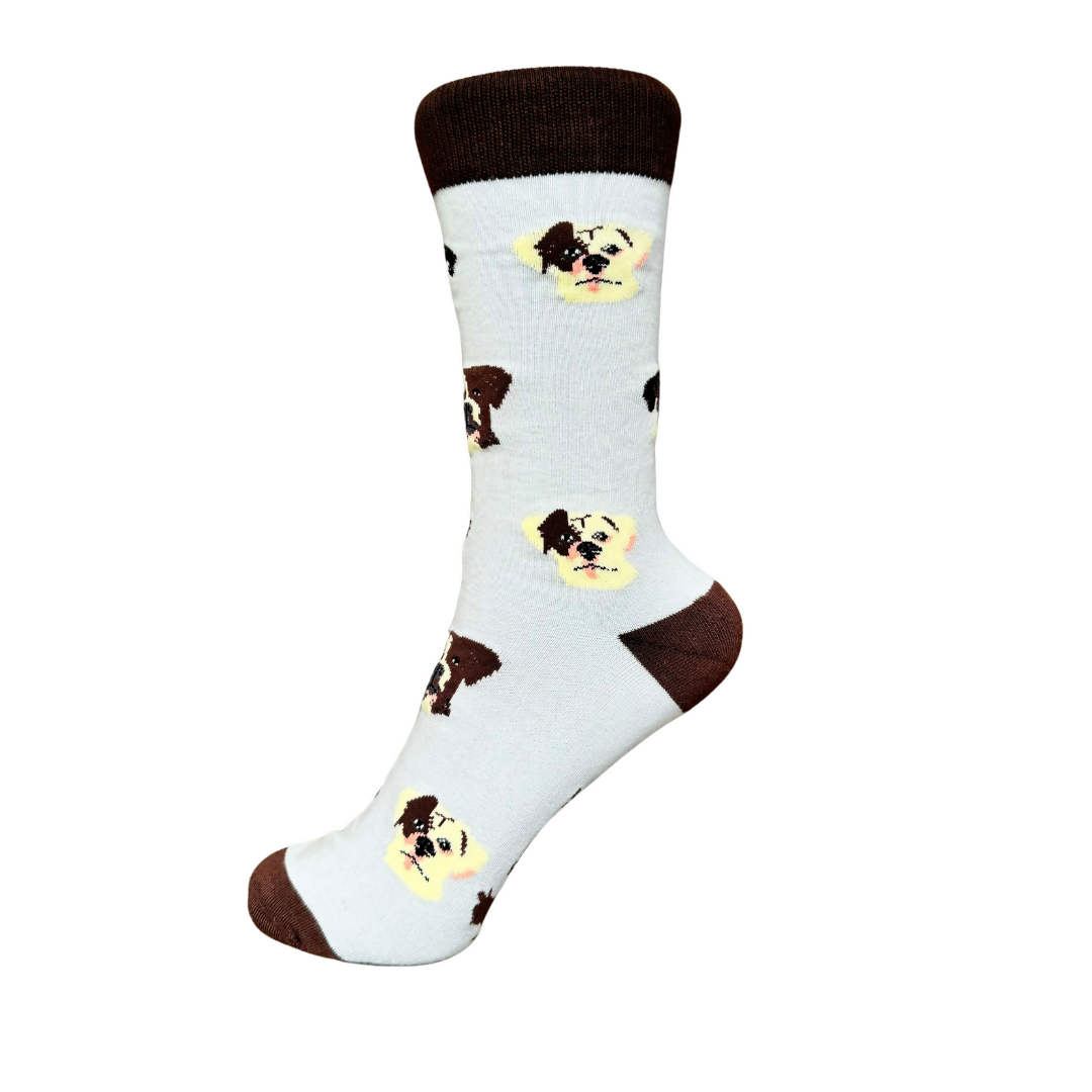 Calcetines con Diseño de perros Bóxer