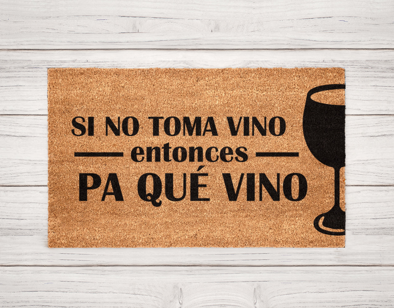 Si no toma vino, Pa qué vino