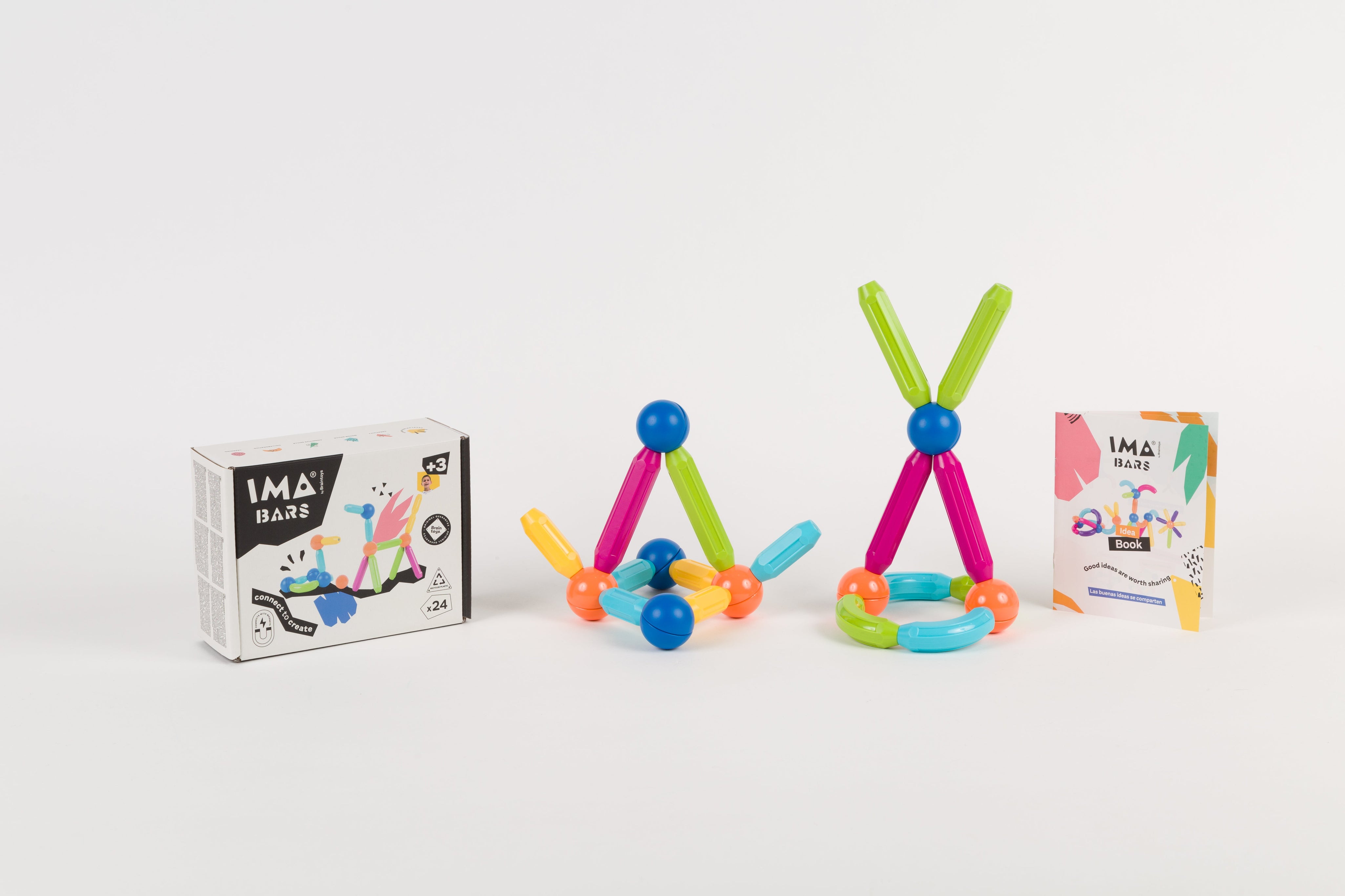 Juegos magnéticos | Imabars 24 piezas - IMANIX