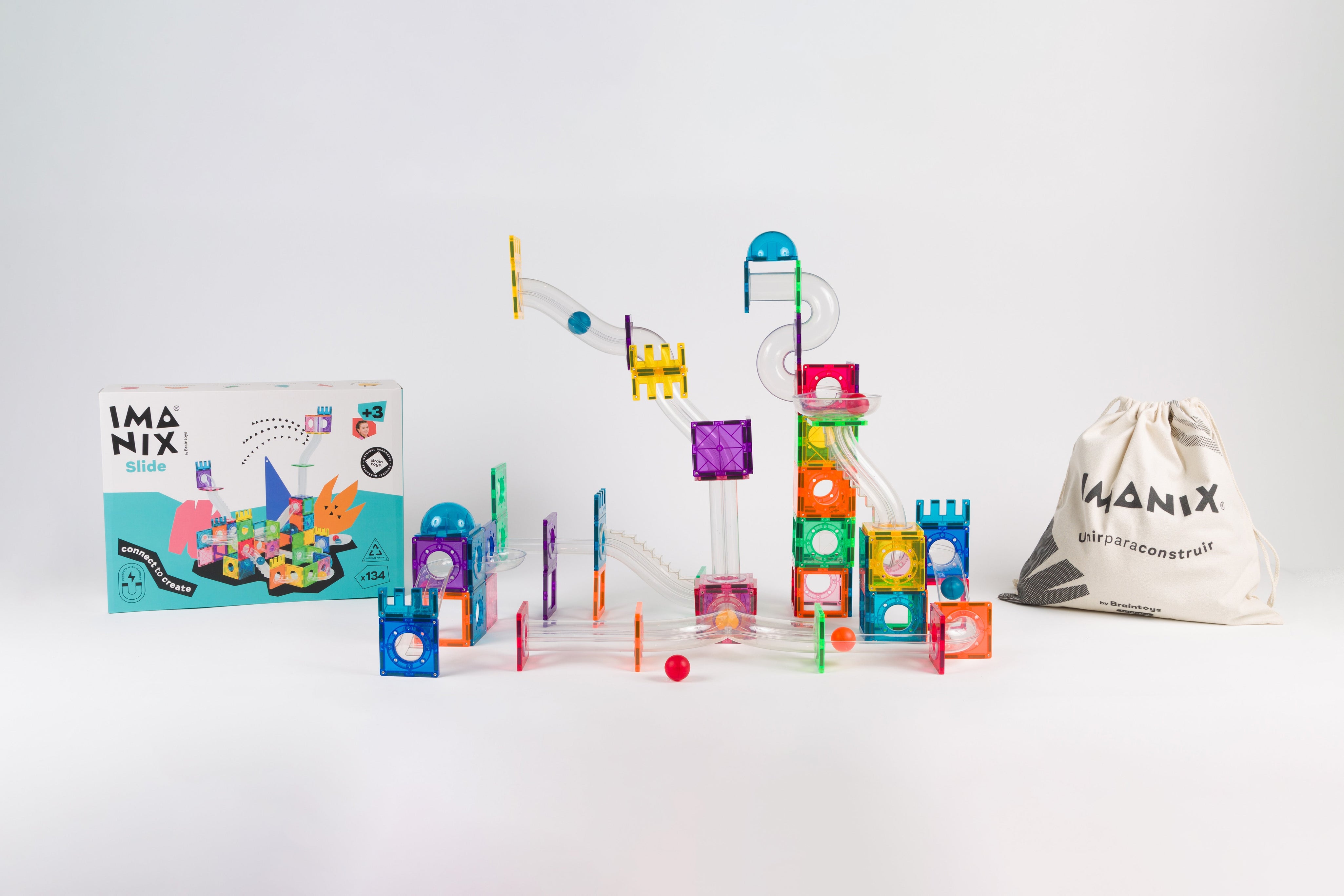 IMANIX Tobogán 134 piezas