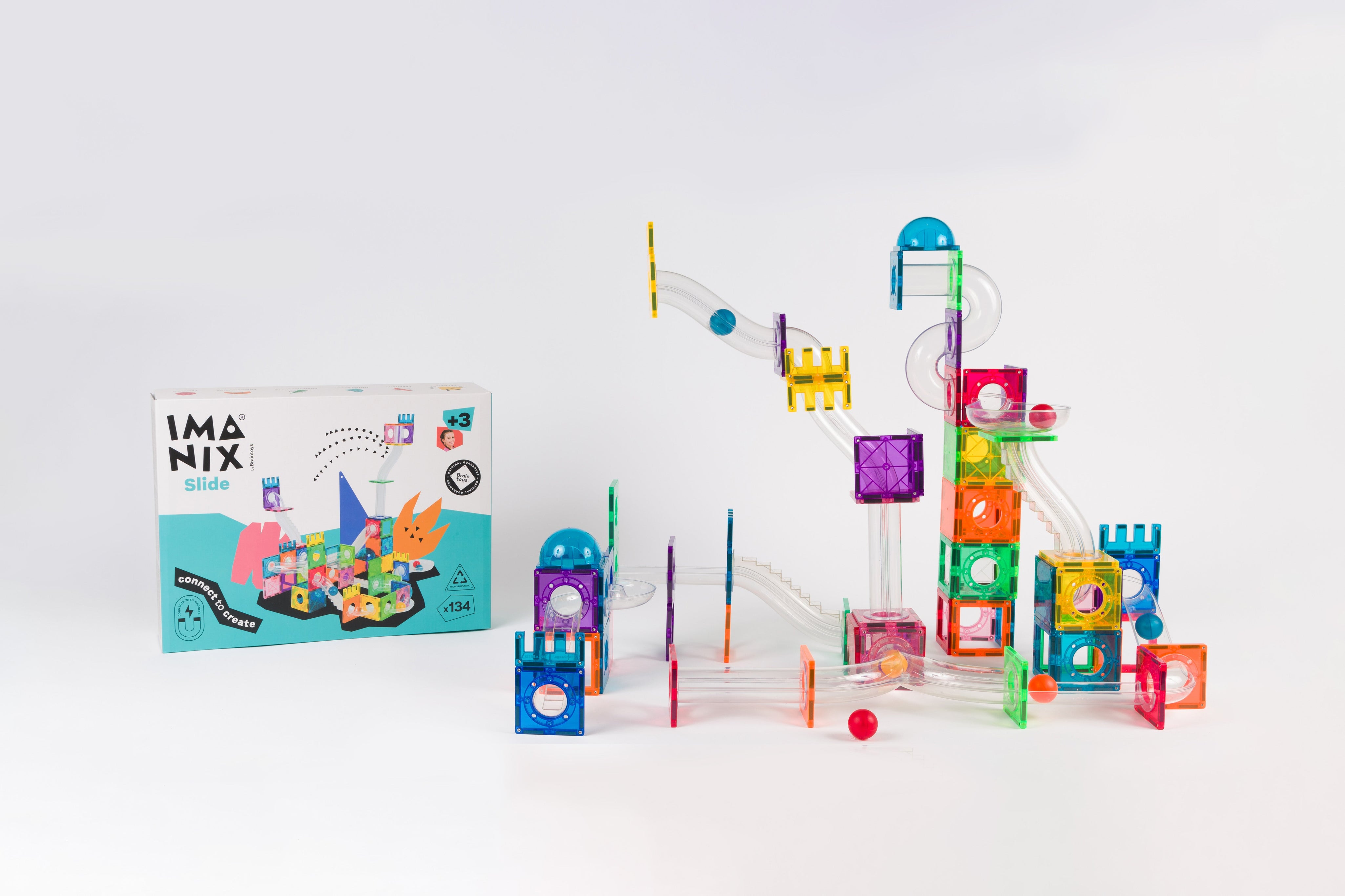 IMANIX Tobogán 134 piezas