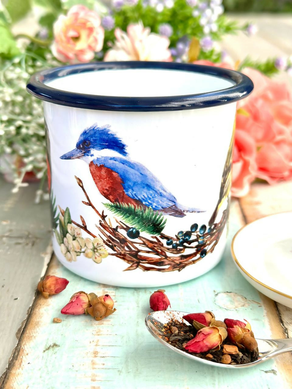 Tazón Enlozado Aves Chilenas