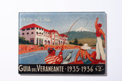 Tabla de Vidrio para Cortar 20 x 28 cm | Colección En Viaje de Memoria Chilena /Pucón