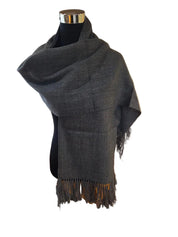Bufanda de Lana y Alpaca - Gris Marengo