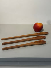Trío de cucharas de Mañío 25, 30 y 35 cm