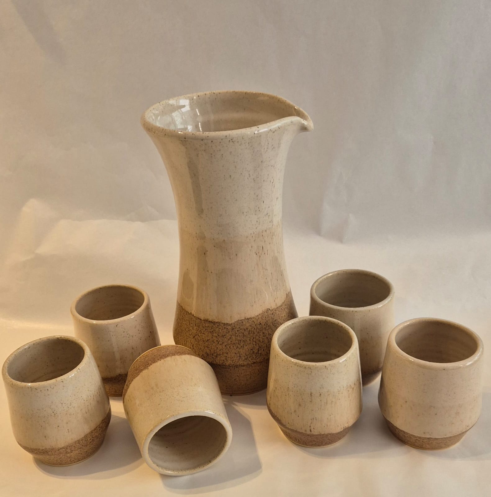 JUEGO PISCO SOUR ANCHO BEIGE