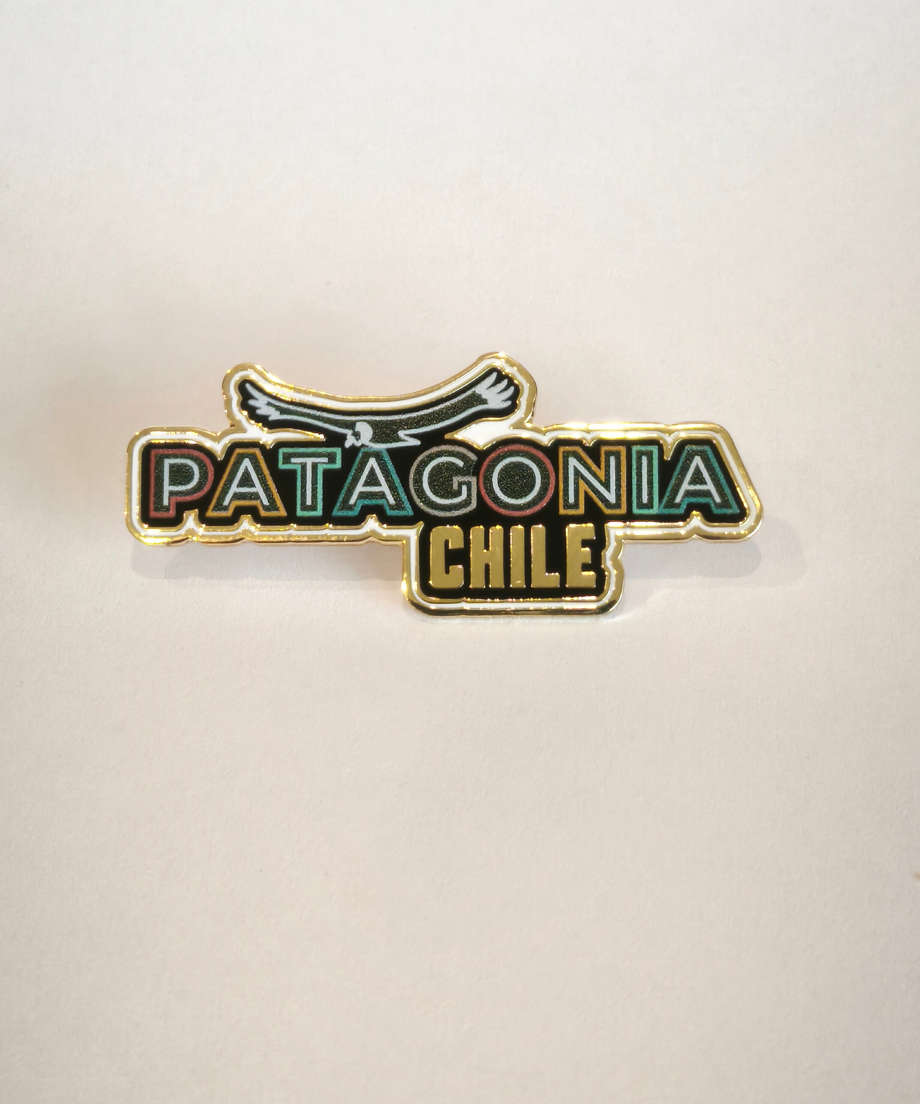 Pin Patagonia Chile - Creado en Chile