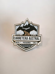Pin Carretera Austral - Creado en Chile