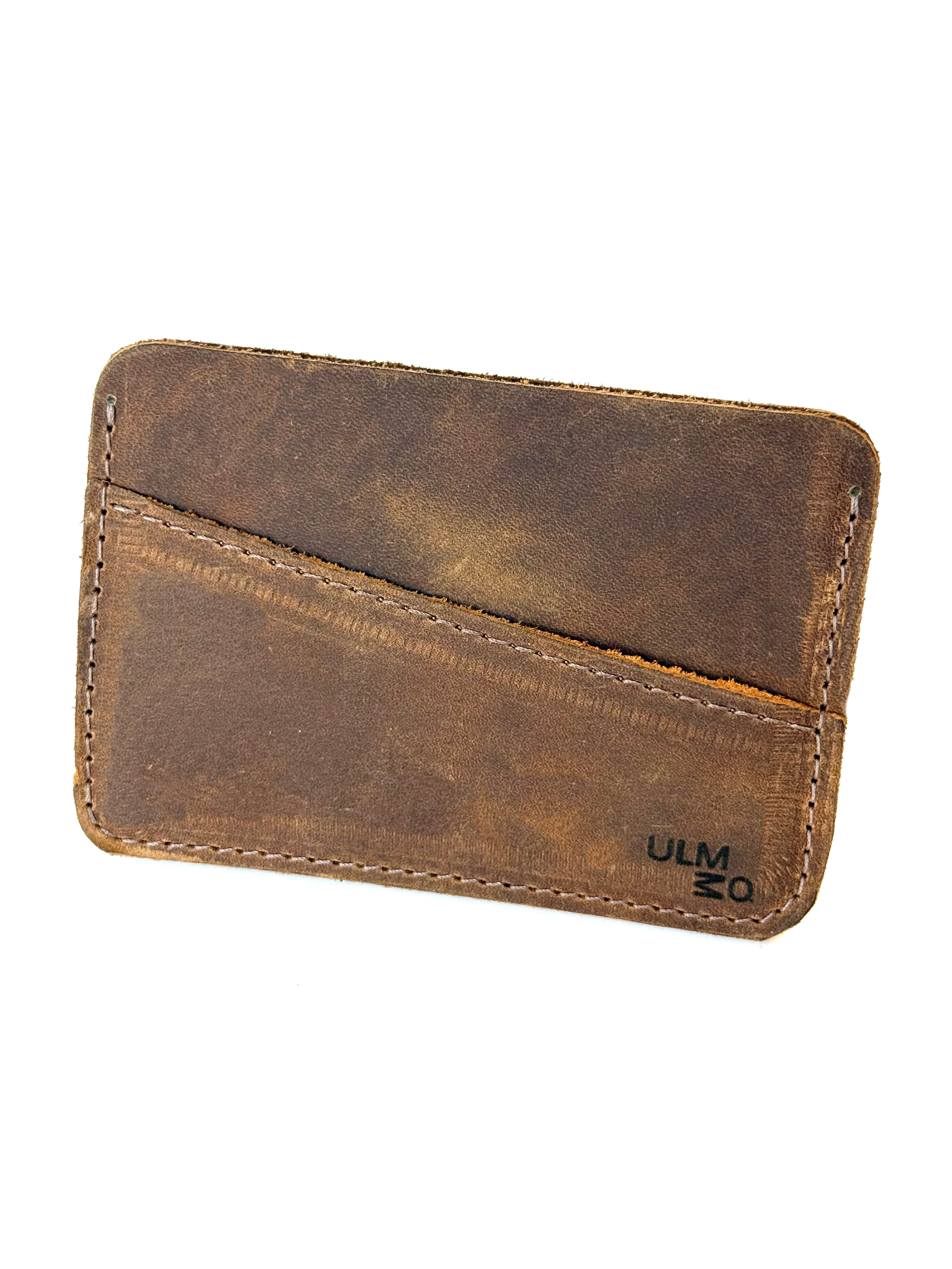 TARJETERO DE CUERO TABACO