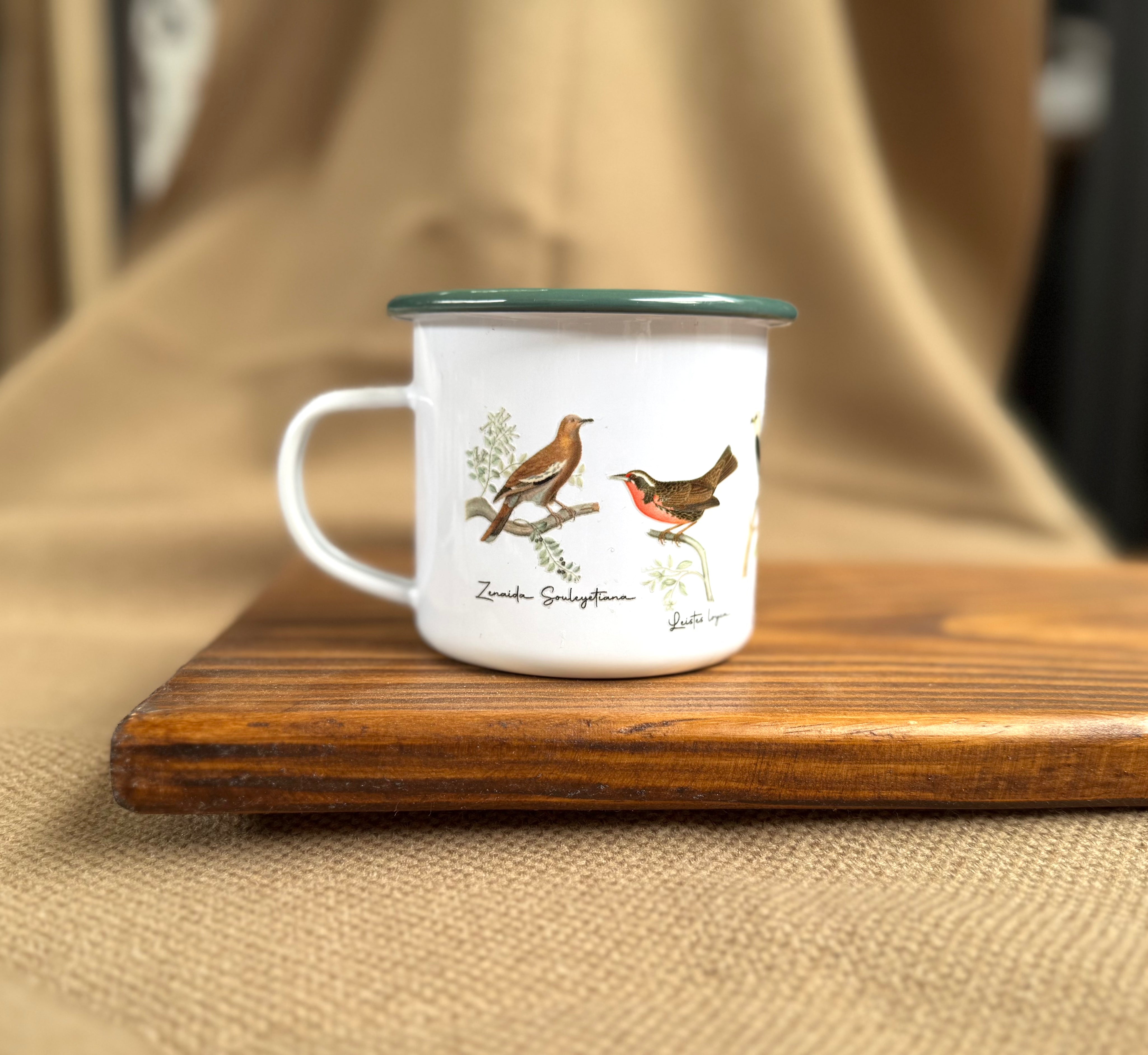 TAZÓN ENLOZADO PAJARITOS CHILENOS 2 ULMMO