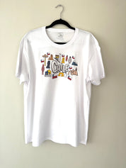 Polera Manga Corta Adultos Chile Íconos