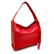 Cartera de cuero modelo FRIDA Rojo