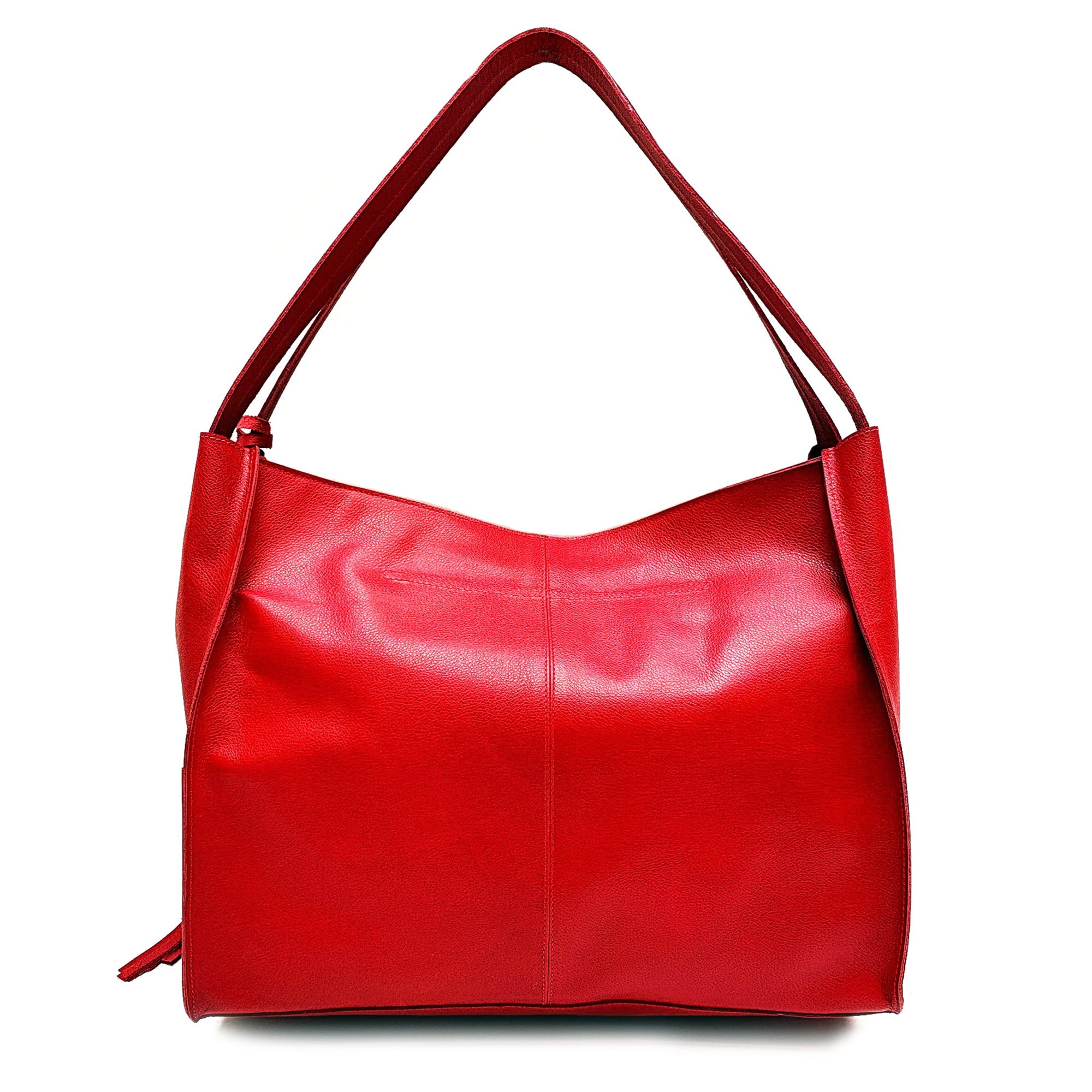 Cartera de cuero modelo FRIDA Rojo