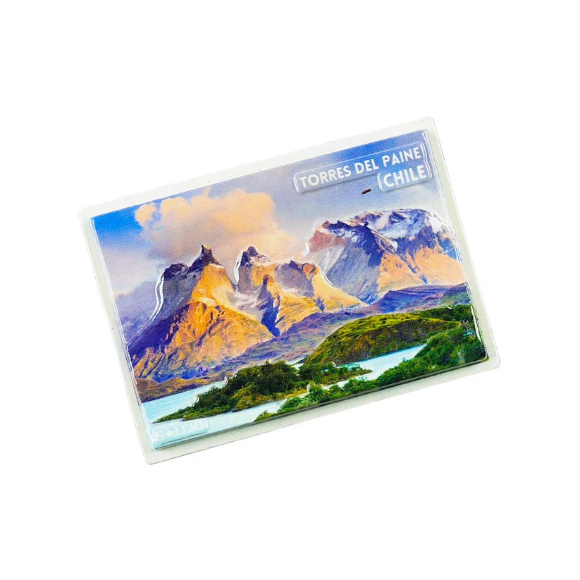 Imán Resina 3D  Torres del Paine