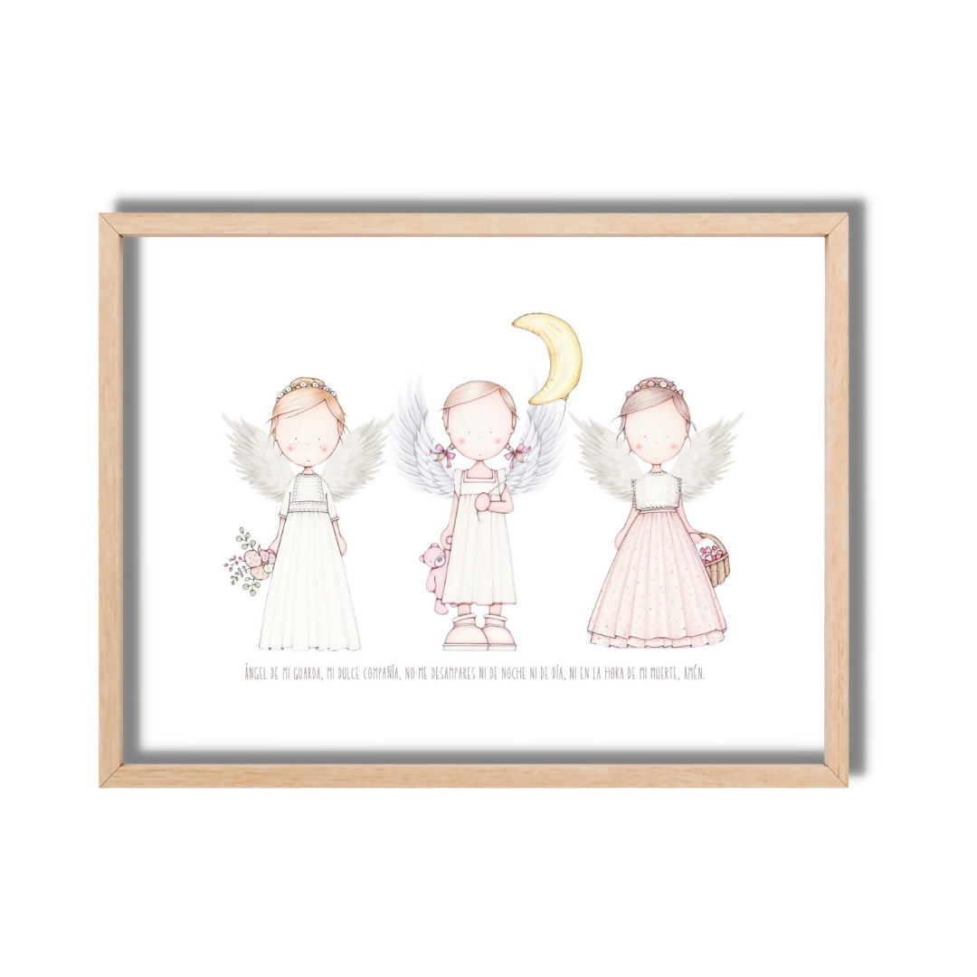 Cuadros de Trio de Ángeles