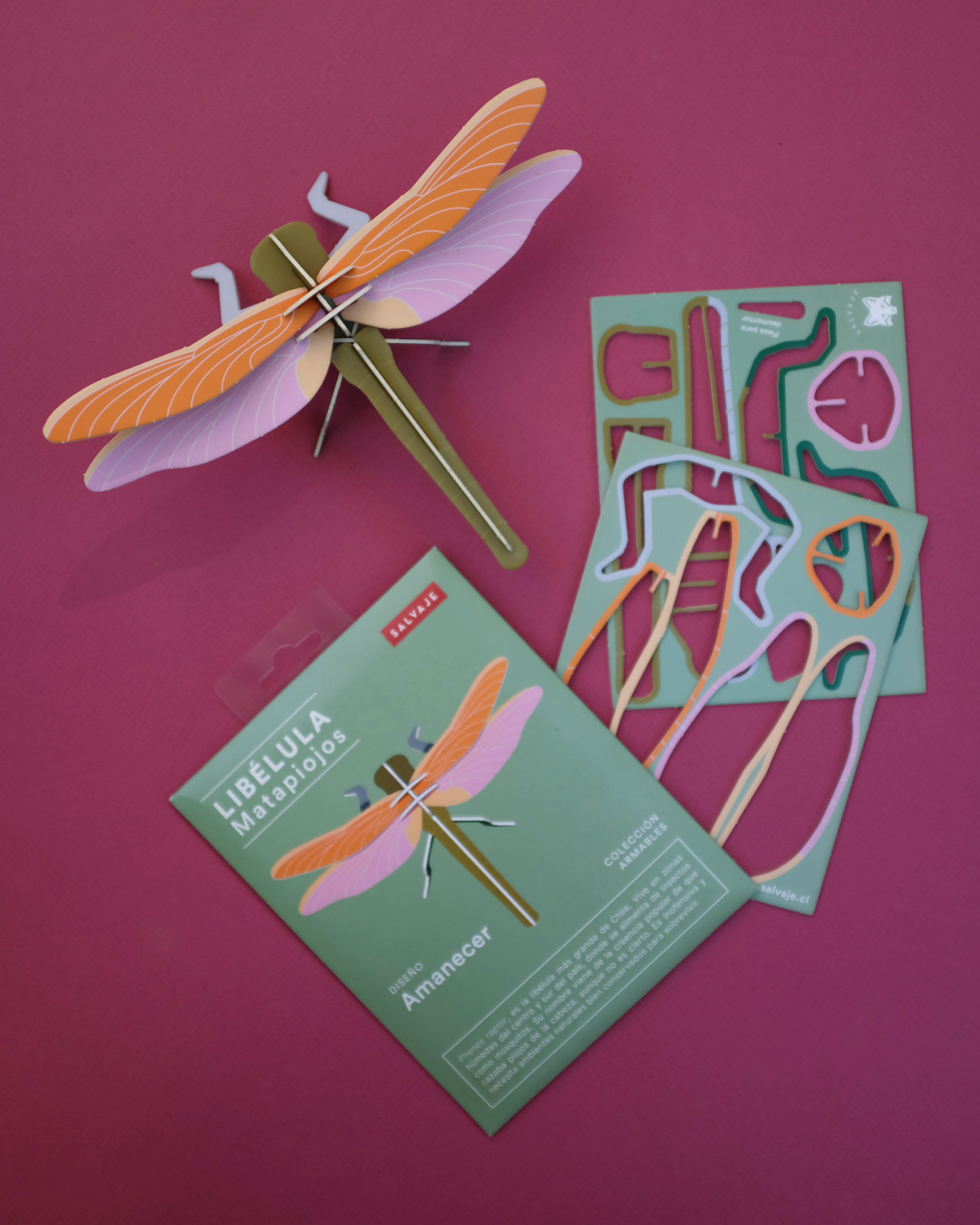 Libélula / Matapiojos para armar