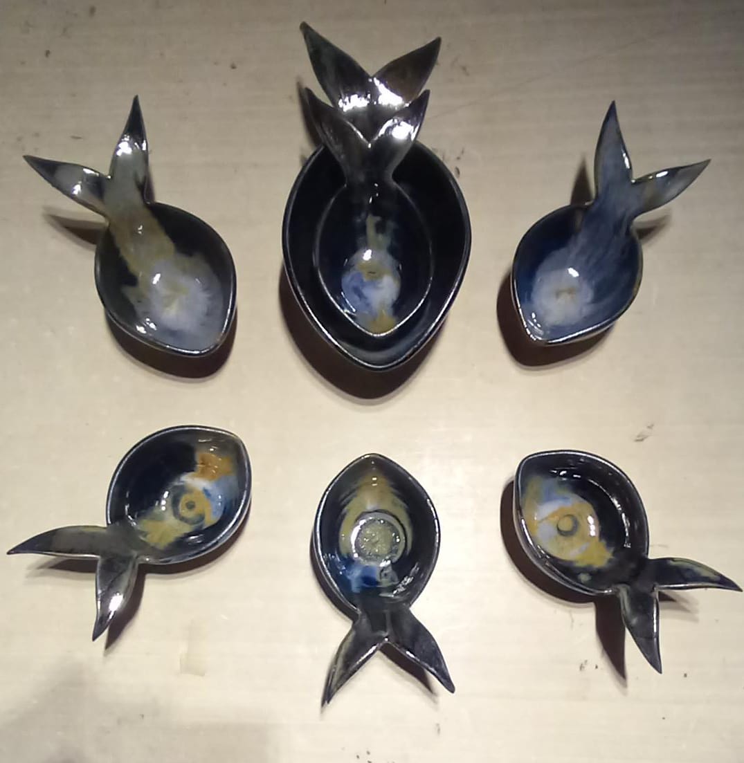 JUEGO CEVICHE AZUL 7 pzas