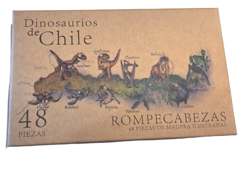 Rompecabezas de Madera 48 piezas - Dinosaurios