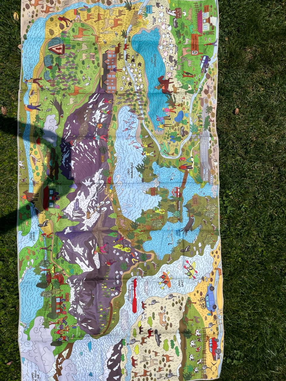 TOALLA REVERSIBLE TORRES DEL PAINE