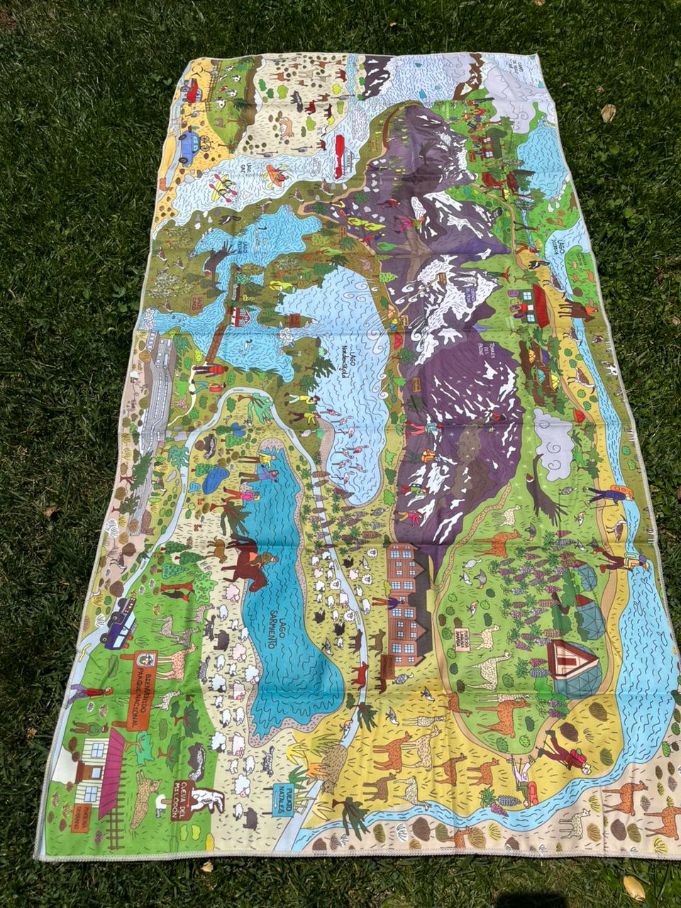 TOALLA REVERSIBLE TORRES DEL PAINE