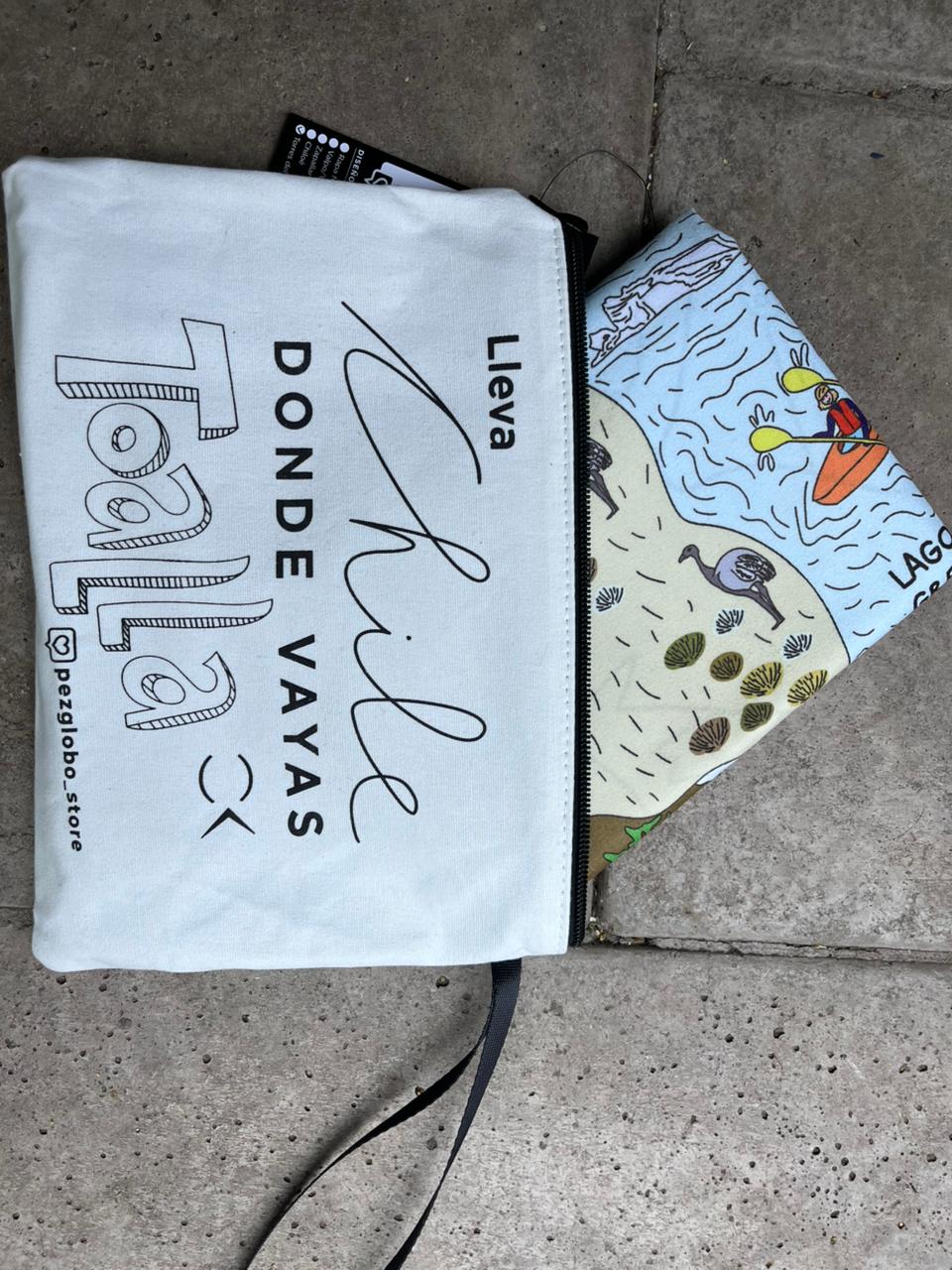 TOALLA REVERSIBLE TORRES DEL PAINE