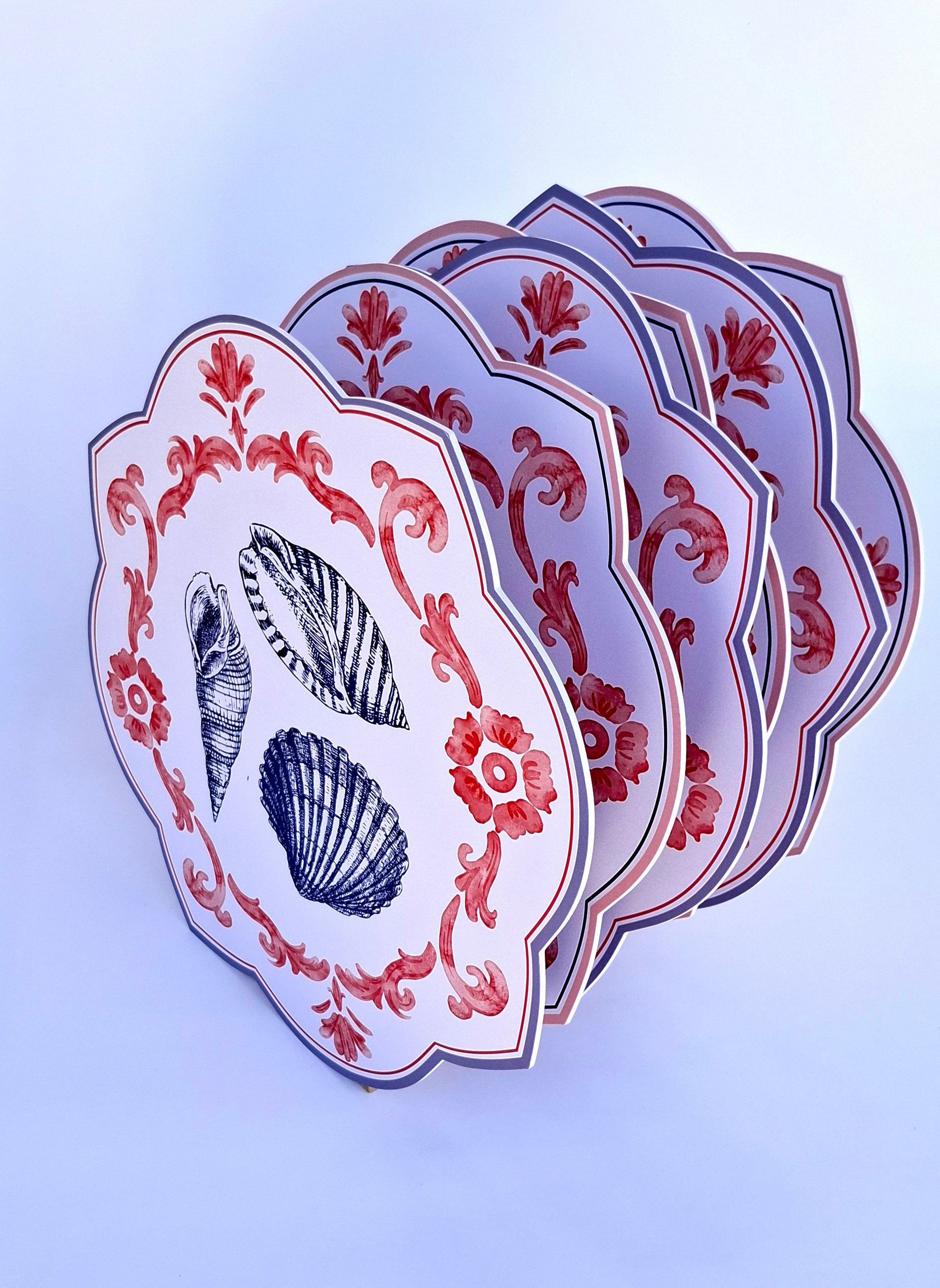 Set de 6 Individuales Conchitas – Colección “Creado x Coty Abbott"