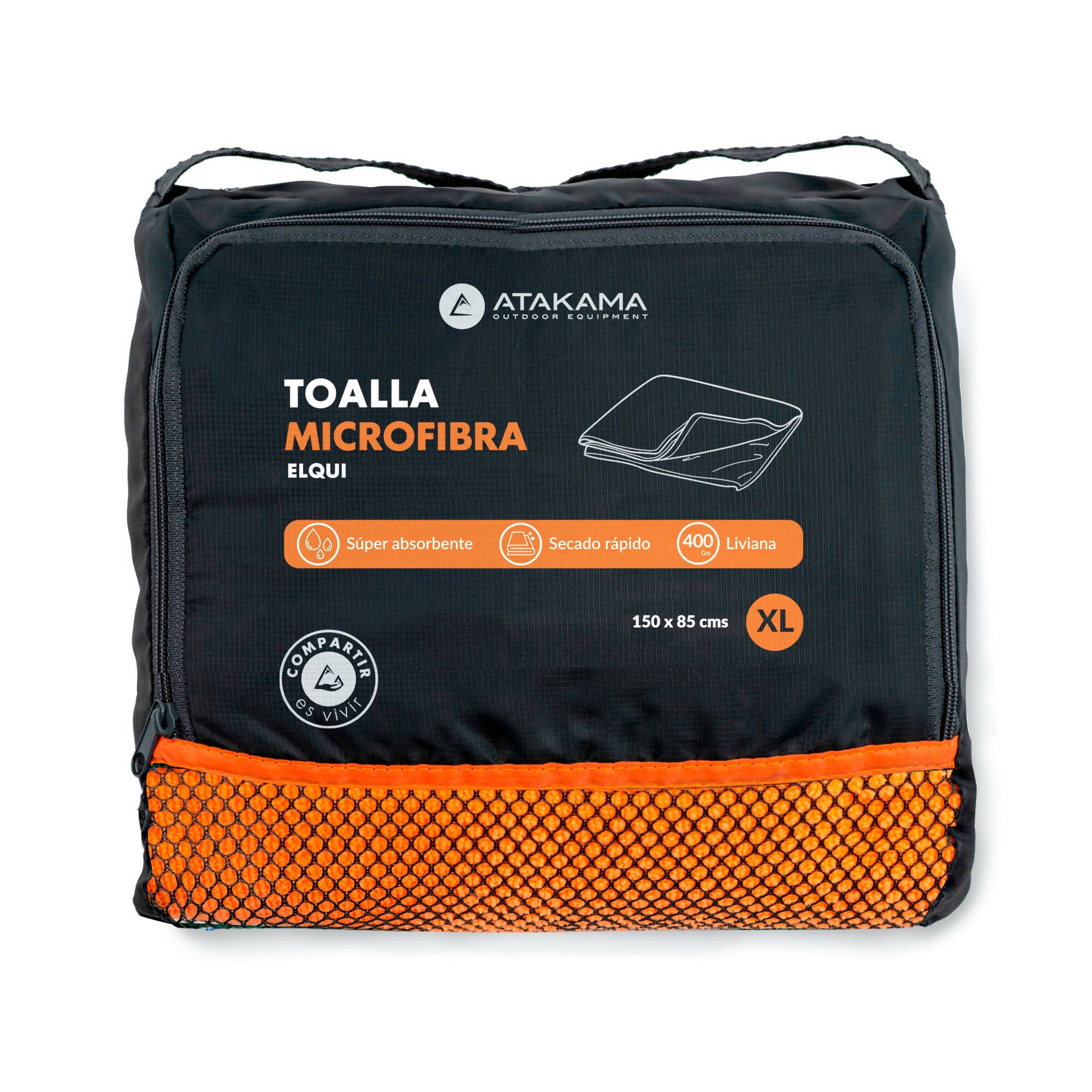 TOALLA MICROFIBRA ELQUI XL