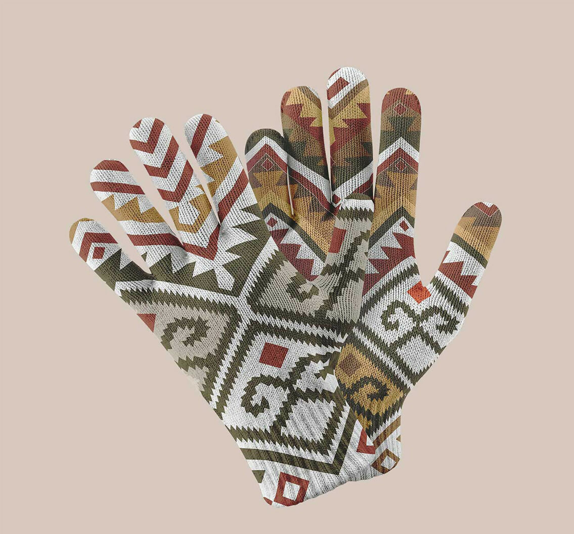 Guantes Mapuche Rojo