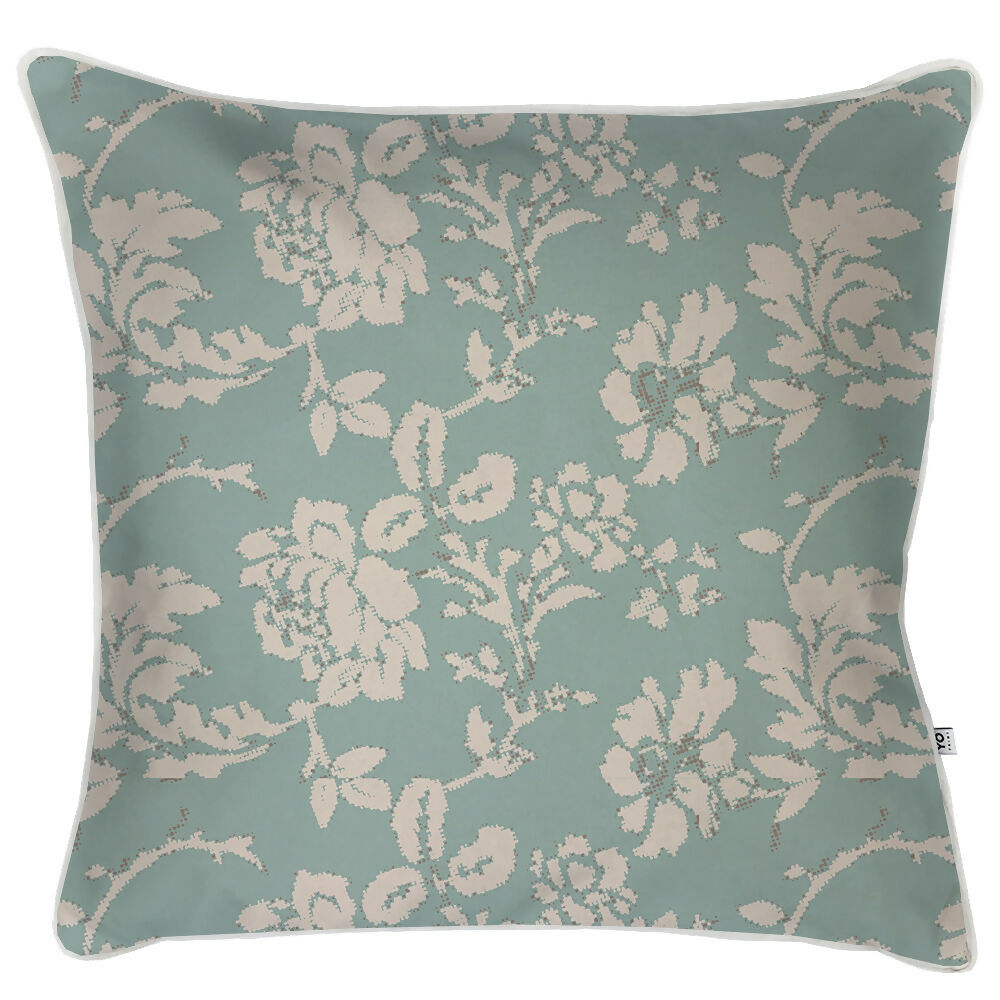 Cojín Brocato Aqua - 60 x 60