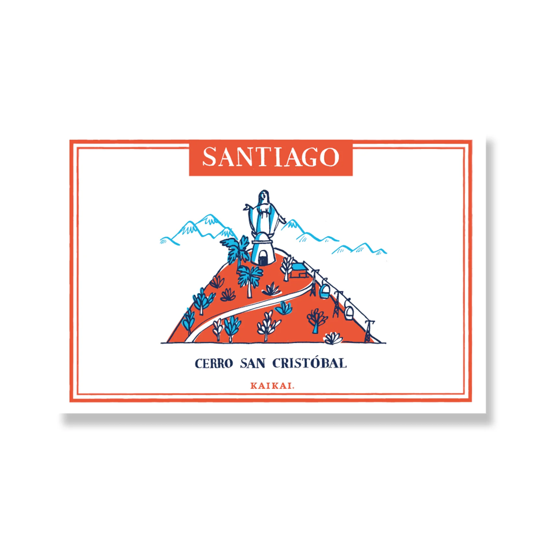 Postal Cerro San Cristóbal