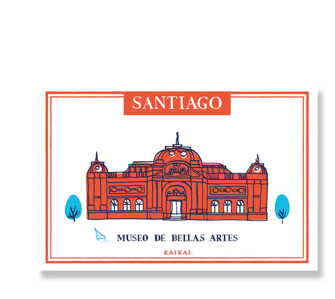 Postal Museo de Bellas Artes