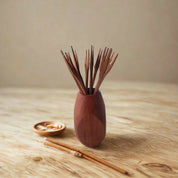 porta 12 pinchos tubular de madera nativa
