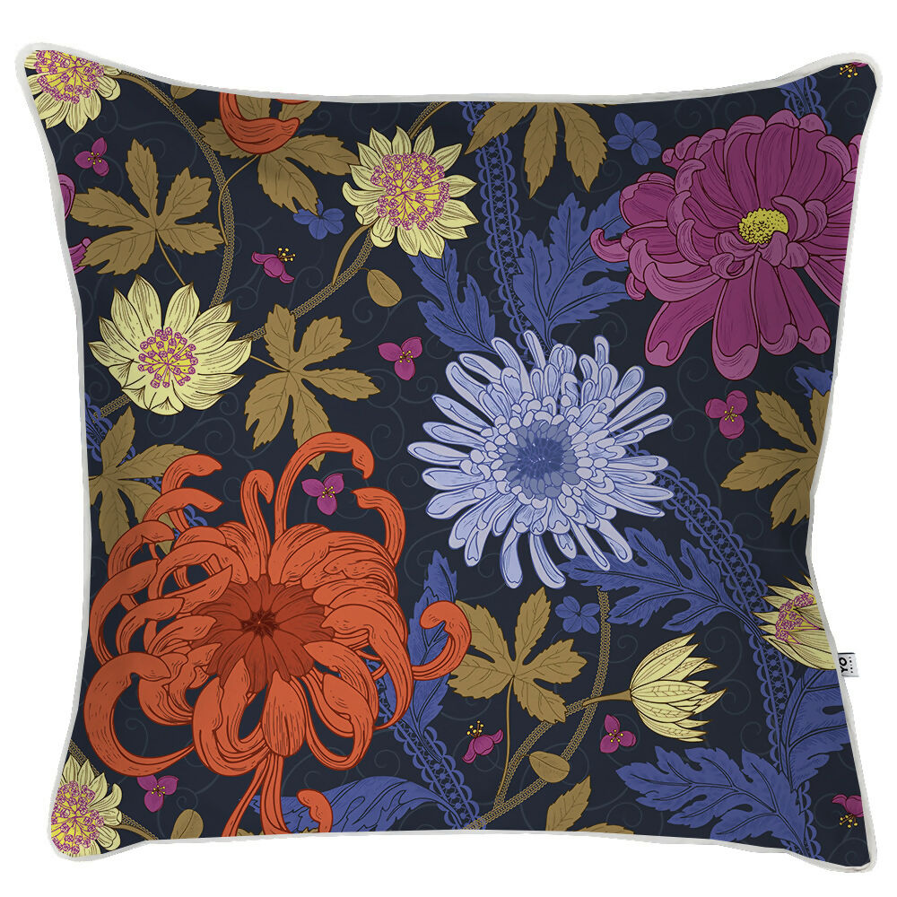 Cojín Crisantemos - 60 x 60