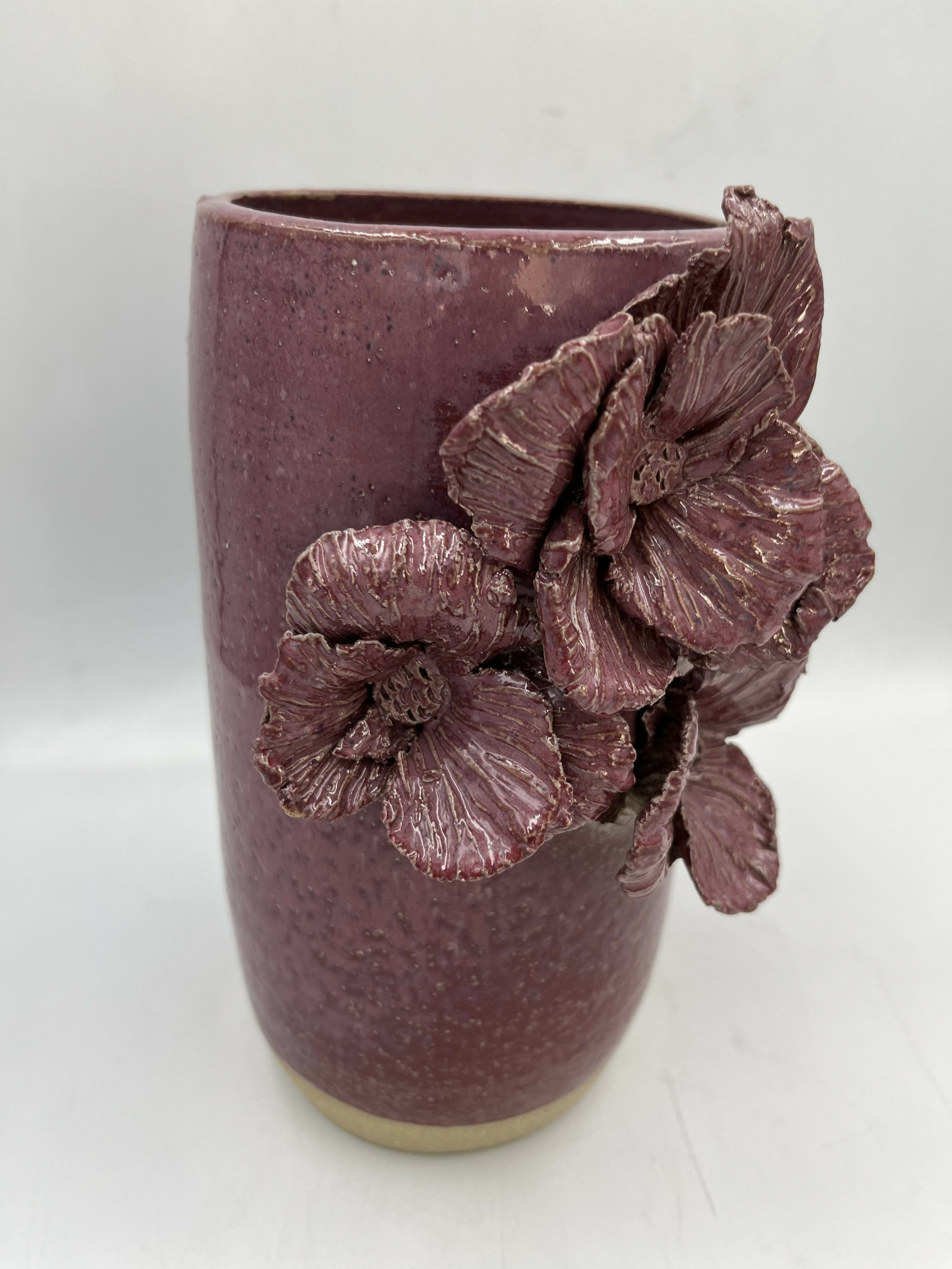 Florero de cerámica gres