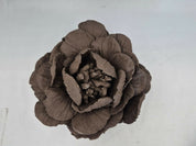 Set flores decorativas de cerámica gres