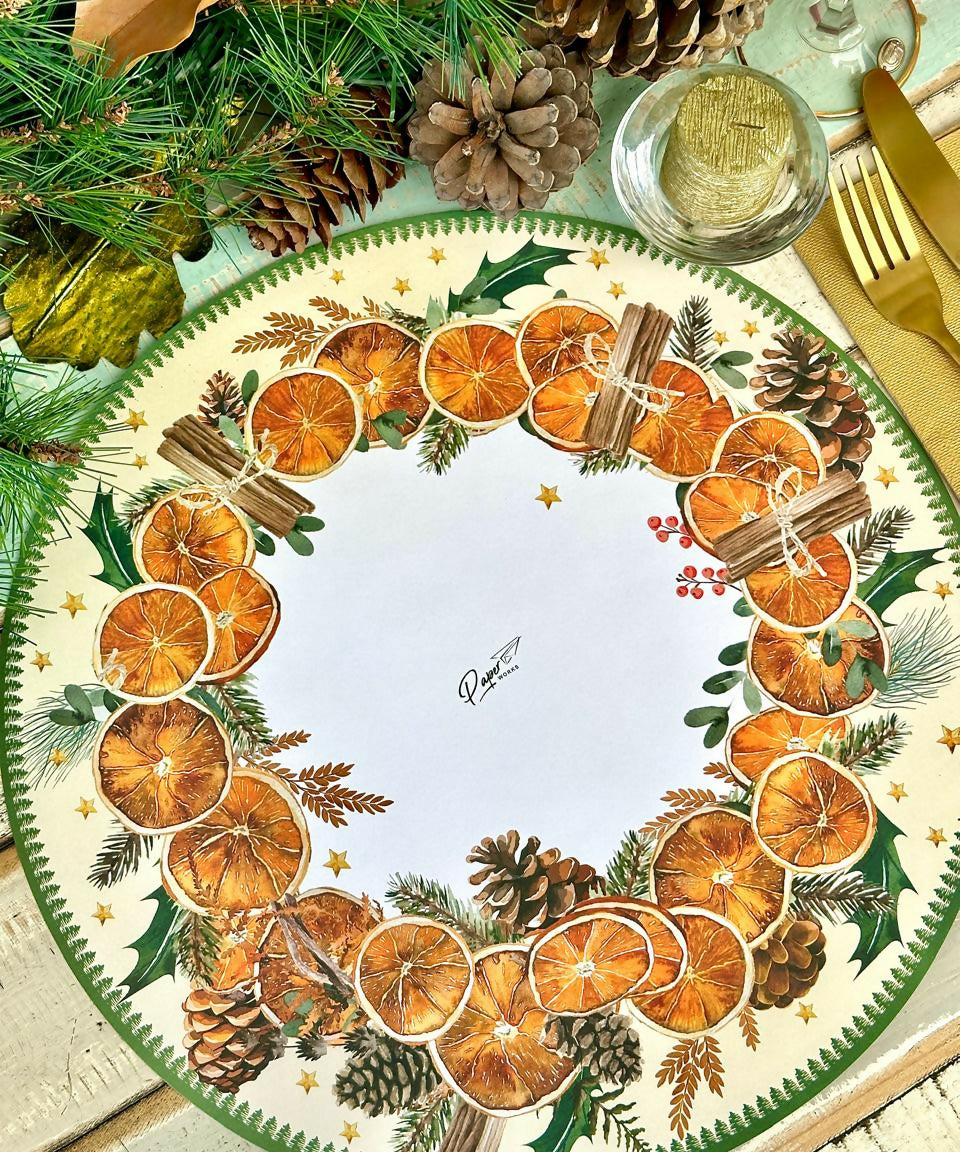 indiv corona naranja canela