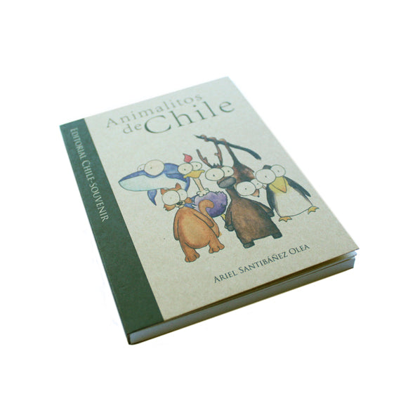 Libretas de Papel Reciclado - Animalitos de Chile - 80 hojas
