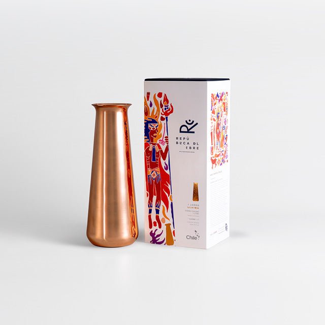 JARRO PISCO SOUR LLAIMA 100% COBRE - Creado en Chile