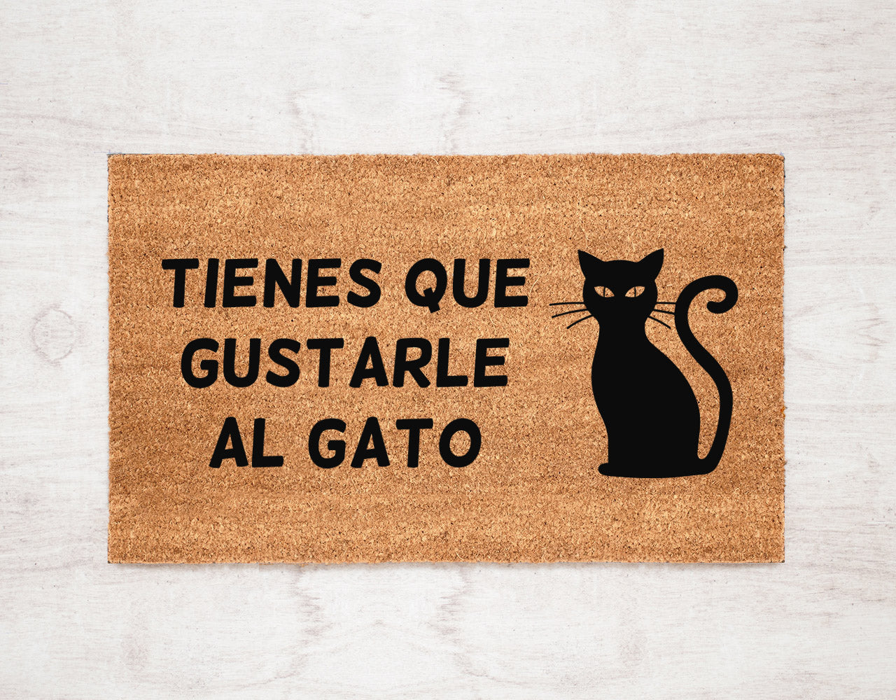 Tienes que gustarle al gato