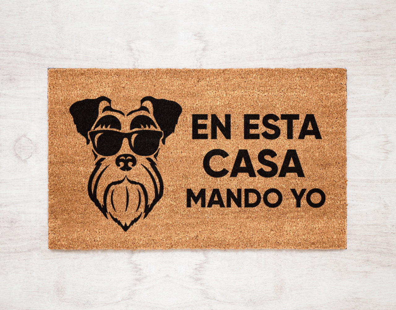 En esta casa mando yo Schnauzer