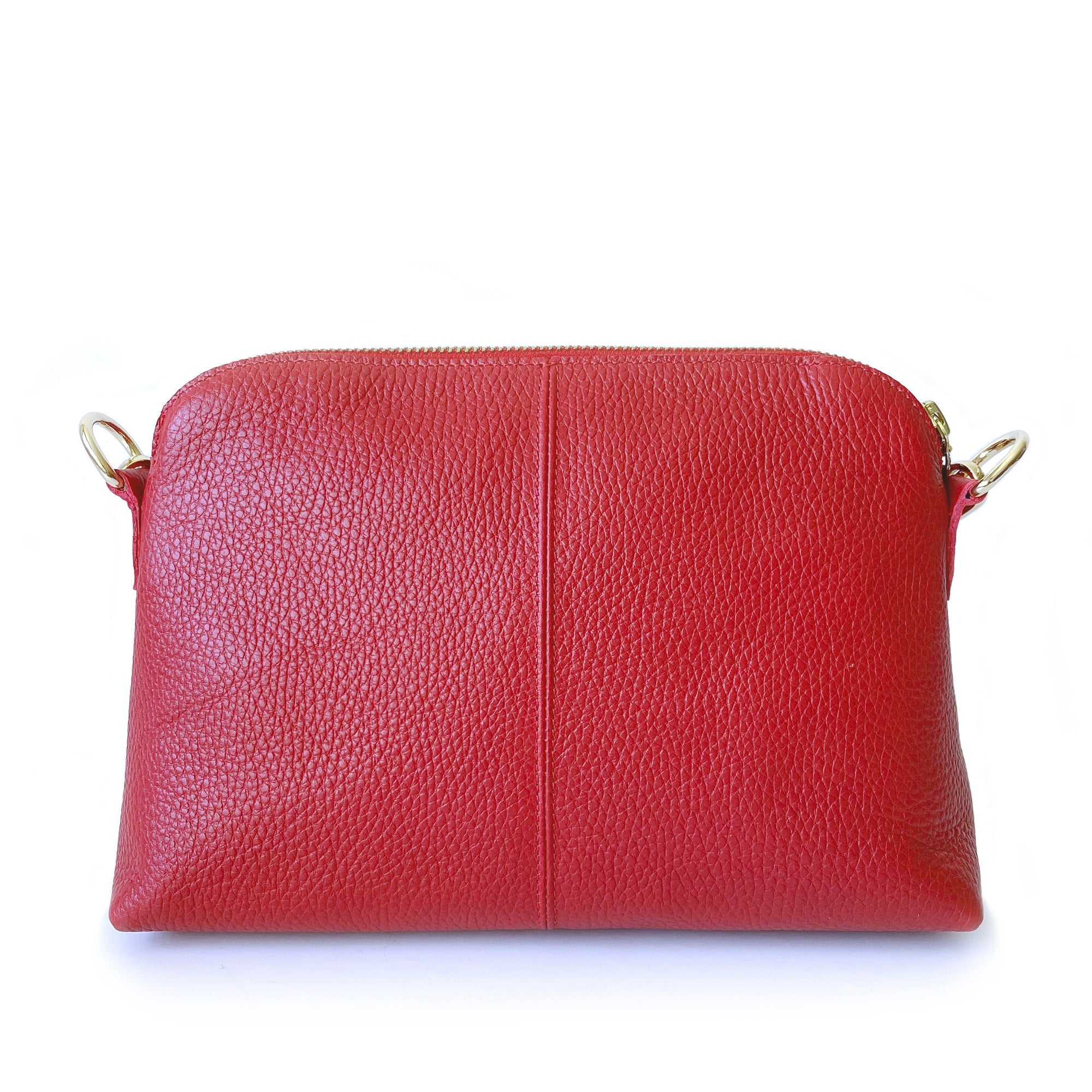 Cartera de cuero modelo MAITE Rojo