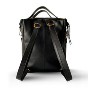Mochila de cuero modelo MATILDE Negro
