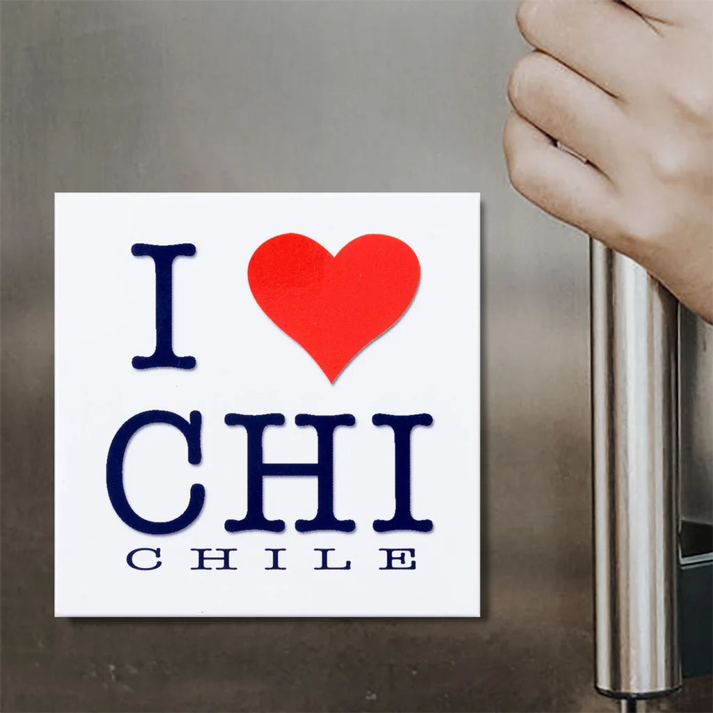 Imán liso I Love Chile