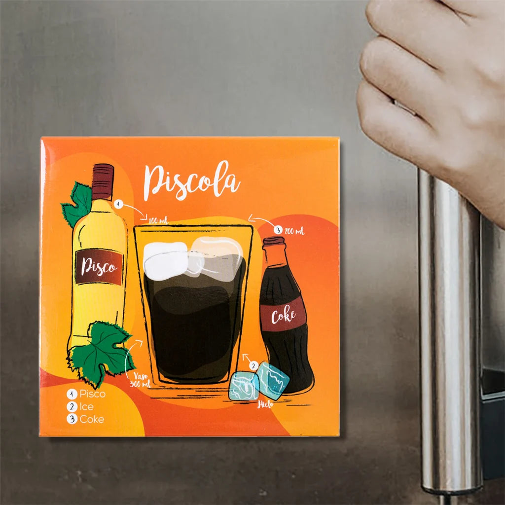 Imán liso Piscola