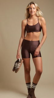 Low Impact Bra Shine Puce