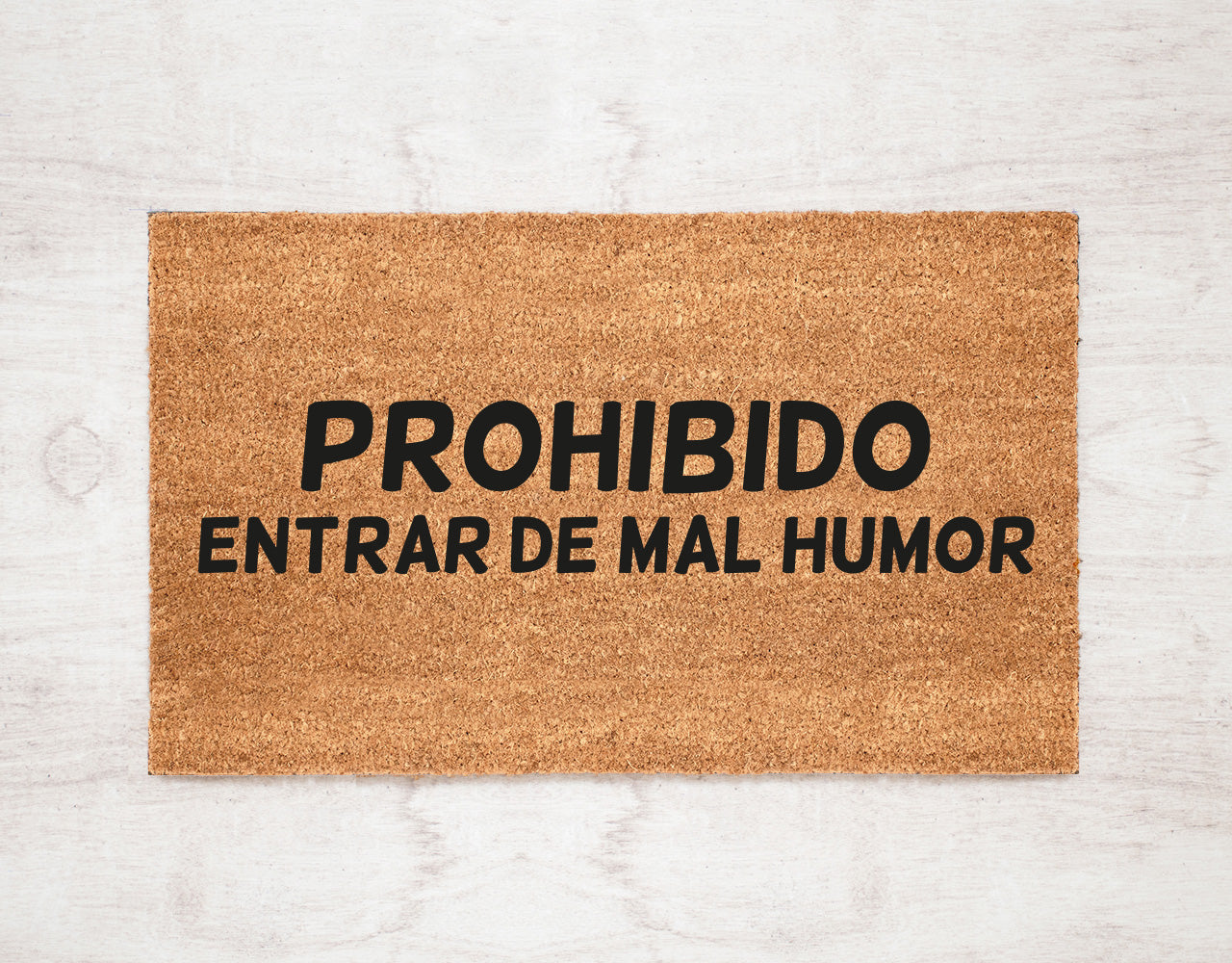 Prohibido Entrar de Mal Humor