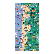 Mapa Ilustrado Matanzas/ Puertecillo/ Pichilemu