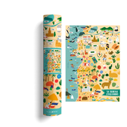 Mapa Ilustrado La Serena/ Coquimbo