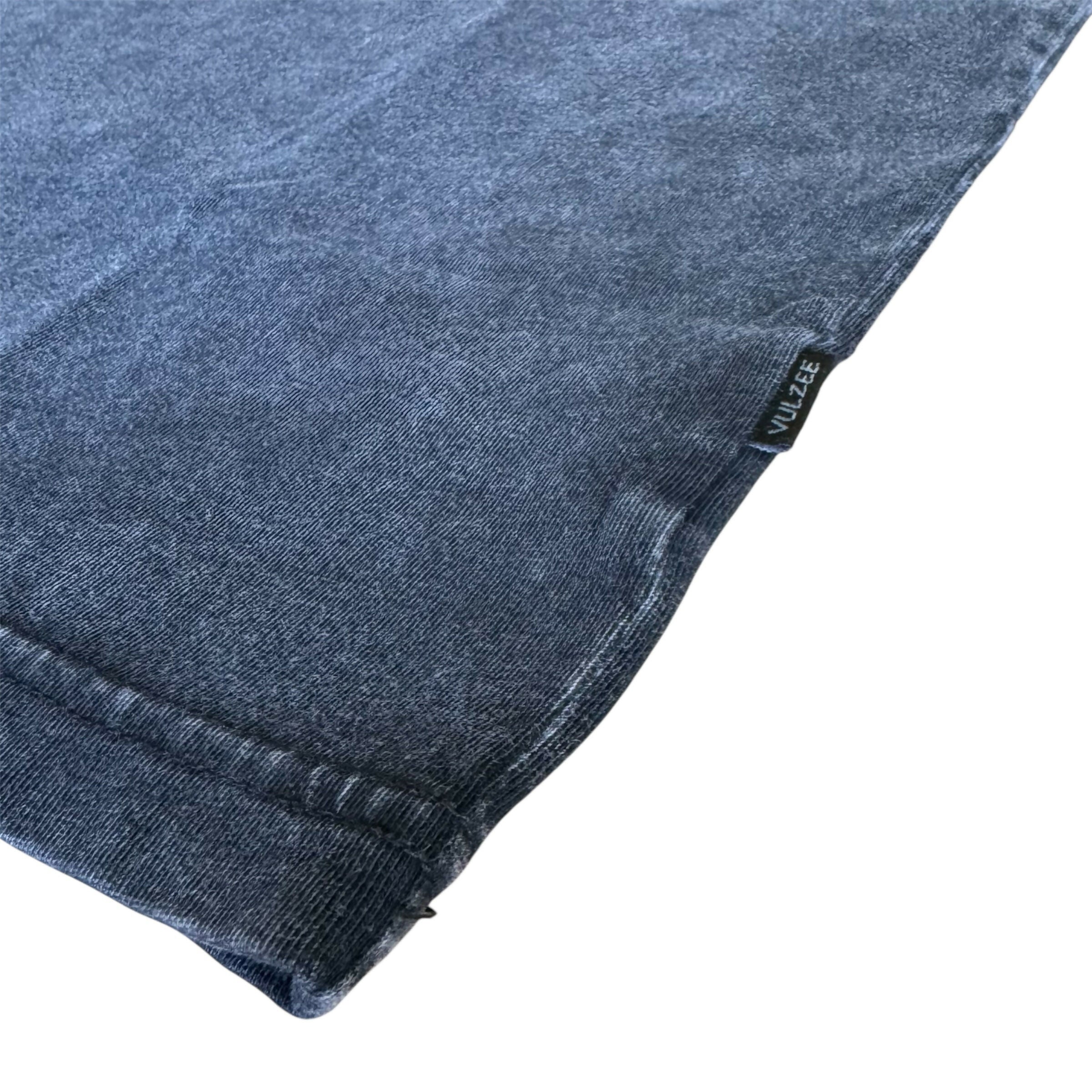 polera mc austral stone wash negra